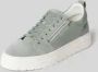 Antony Morato Sneakers van leer met sierritssluiting - Thumbnail 1