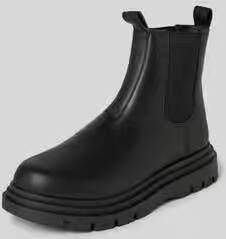 Armani Exchange Boots van leer met elastische inzetten model 'Angry'