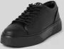 Armani Exchange Leren sneakers met plateauzool model 'Lace Up' - Thumbnail 1