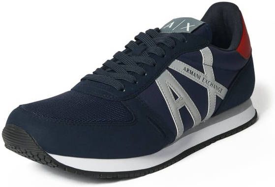 Armani Exchange Sneakers met labelapplicatie