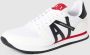Armani Exchange Wit Logo Lage Top Sneakers White Heren - Thumbnail 13