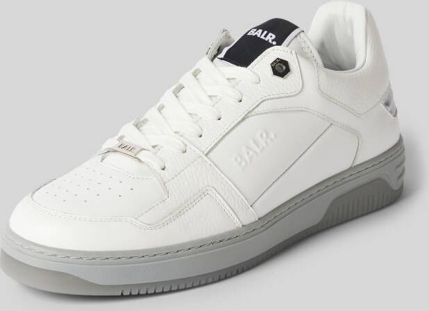 Balr. Sneakers van leer met labeldetail model 'The Club Urban Cup'