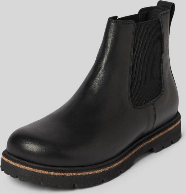 Birkenstock Chelsea boots van leer met trekkoord model 'Highwood'