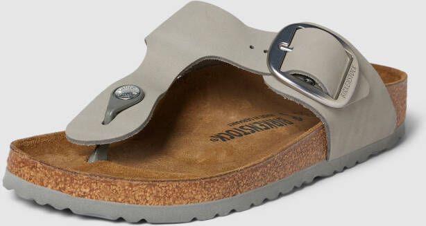 Birkenstock Sandalen met doornsluitingen in metallic