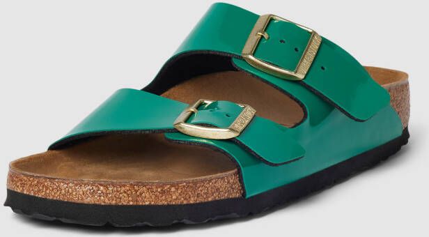 Birkenstock Slippers van echt leer model 'Arizona'