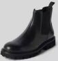 Boss Chelsea boots van leer met treklus model 'Julyo' - Thumbnail 2