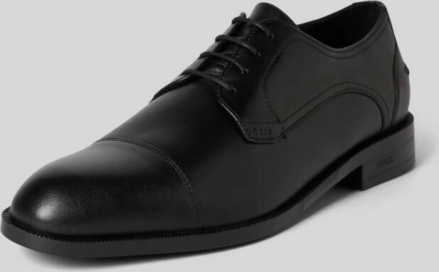 Boss Derby schoenen met label in reliëf model 'Tayil'