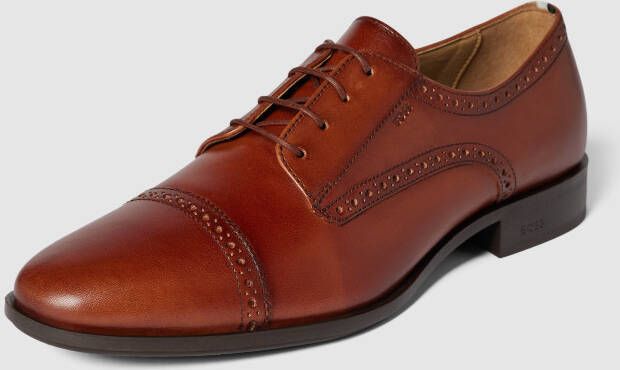 Boss Derby schoenen van leer model 'Colby'