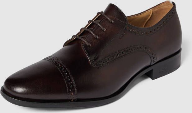 Boss Derby schoenen van leer model 'Colby'