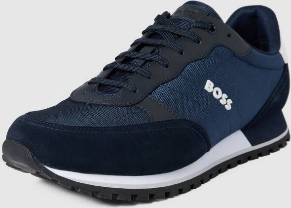 Boss Sneaker met contraststrepen