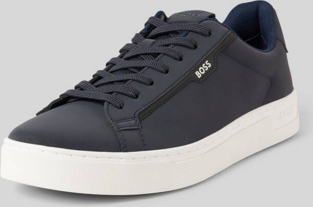 Boss Sneakers met labelprint