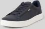 BOSS Lage Sneakers Heren Kai Runn Maat: 44 Materiaal: Leer Kleur: Blauw - Thumbnail 6