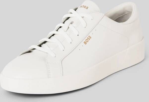 Boss Sneakers met labelprint model 'Belwar'