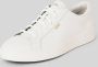 Boss Witte Leren Sneakers met Zijlogo White Heren - Thumbnail 3