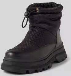 Boss Snowboots van leer met tunnelkoord model 'Foster'