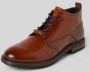 Bugatti Derby schoenen van leer met labelprint model 'Lobo' - Thumbnail 1