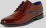 Bugatti Leren derby schoenen met labeldetail model 'Gapo' - Thumbnail 1