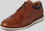 Bullboxer Derby schoenen van een mix van leer en textiel model 'JAY' - Thumbnail 1