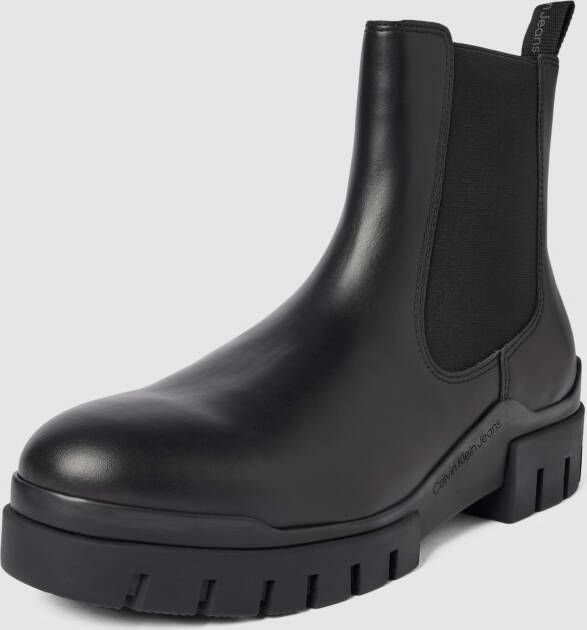 Calvin Klein Jeans Chelsea boots van leer model '