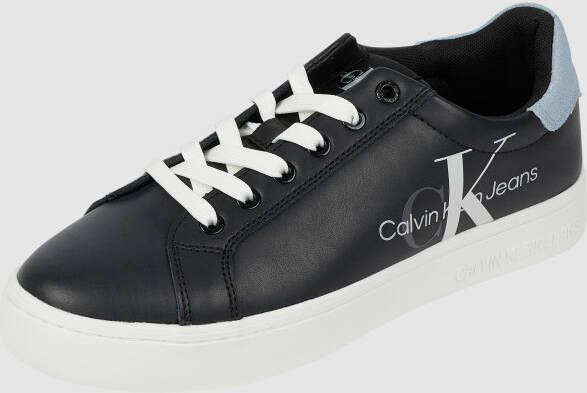 Calvin Klein Jeans Lederen sneaker