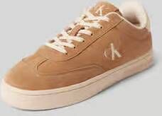 Calvin Klein Plateausneakers CLASSIC CUPSOLE LACEUP WT WM veterschoen vrijetijdsschoen basket-sneaker lage schoen met logo