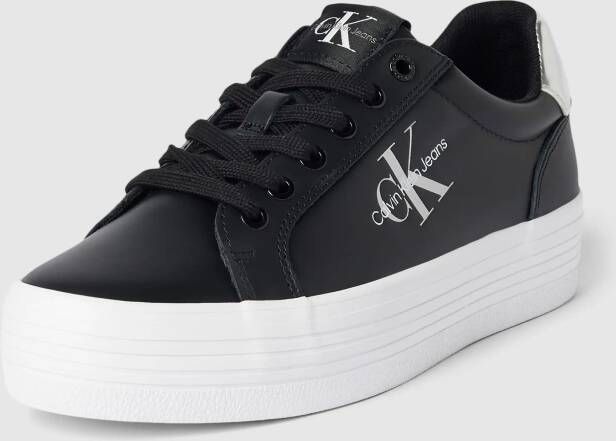 Calvin Klein Jeans Plateausneakers met labeldetails