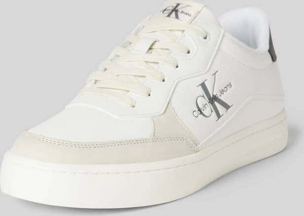 Calvin Klein Jeans Sneakers met labeldetails model 'CLASSIC'