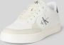 Calvin Klein Jeans Witte Heren Logo Sneakers Multicolor Heren - Thumbnail 5