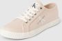 Calvin Klein Roze Canvas Tennisschoenen Pink Dames - Thumbnail 2