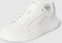 Calvin Klein Jeans Sneakers van puur leer met plateauzool en labeldetails - Thumbnail 2