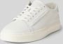 Calvin Klein Eenvoudige Vetersneakers White Heren - Thumbnail 3