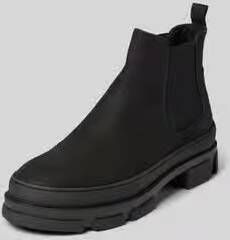 Copenhagen Chelsea boots van leer met treklus