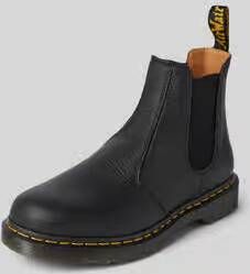 Dr. Martens Chelsea boots van leer met siernaad