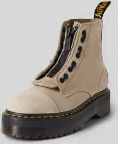 Dr. Martens Leren boots met plateauzool model 'Sinclair'