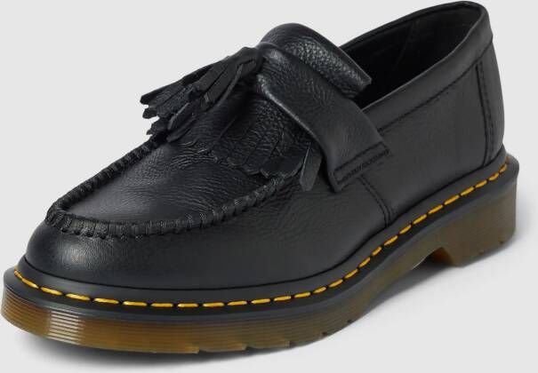 Dr. Martens Loafers van leer in effen design