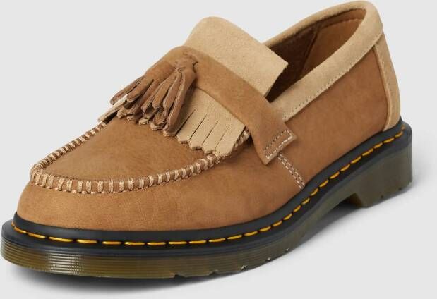 Dr. Martens Tassel loafers met labeltypische naden model 'Adrian'