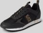 Emporio Armani EA7 X8X185 Lifestyle Sneakers Zwart Goud Wit Black Heren - Thumbnail 3