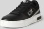 Emporio Armani EA7 Zwarte Voetbalgeïnspireerde Sneakers Black Heren - Thumbnail 15