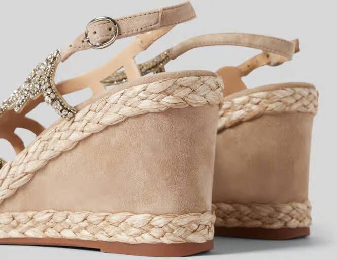 Alma en Pena Wedges met siersteentjes