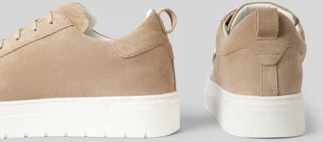 Antony Morato Sneakers van leer met labeldetail