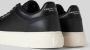 Armani Exchange Zwarte Sneakers Ronde Neus Rubberen Zool Black Heren - Thumbnail 10