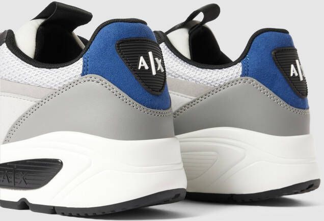 Armani Exchange Sneakers met labeldetail