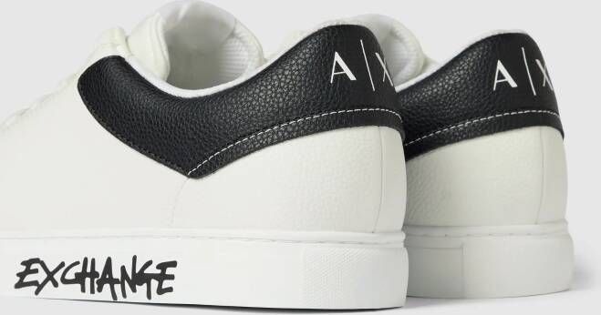 Armani Exchange Sneakers met labelopschrift