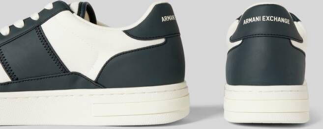 Armani Exchange Sneakers met vetersluiting