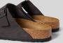 Birkenstock Leren slippers met brede riempjes model 'Arizona' - Thumbnail 2