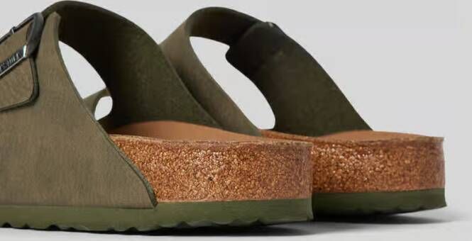 Birkenstock Slippers in wildleerlook model 'Arizona'