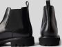 Boss Chelsea boots van leer met treklus model 'Julyo' - Thumbnail 7