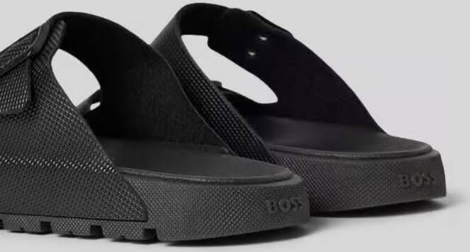 Boss Slippers met structuurmotief model 'Surfley'