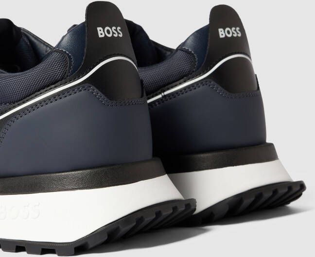 Boss Sneakers met labeldetails model 'Jonah'