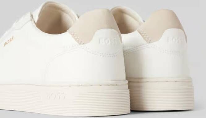 Boss Sneakers met labeldetails model 'Rhys'